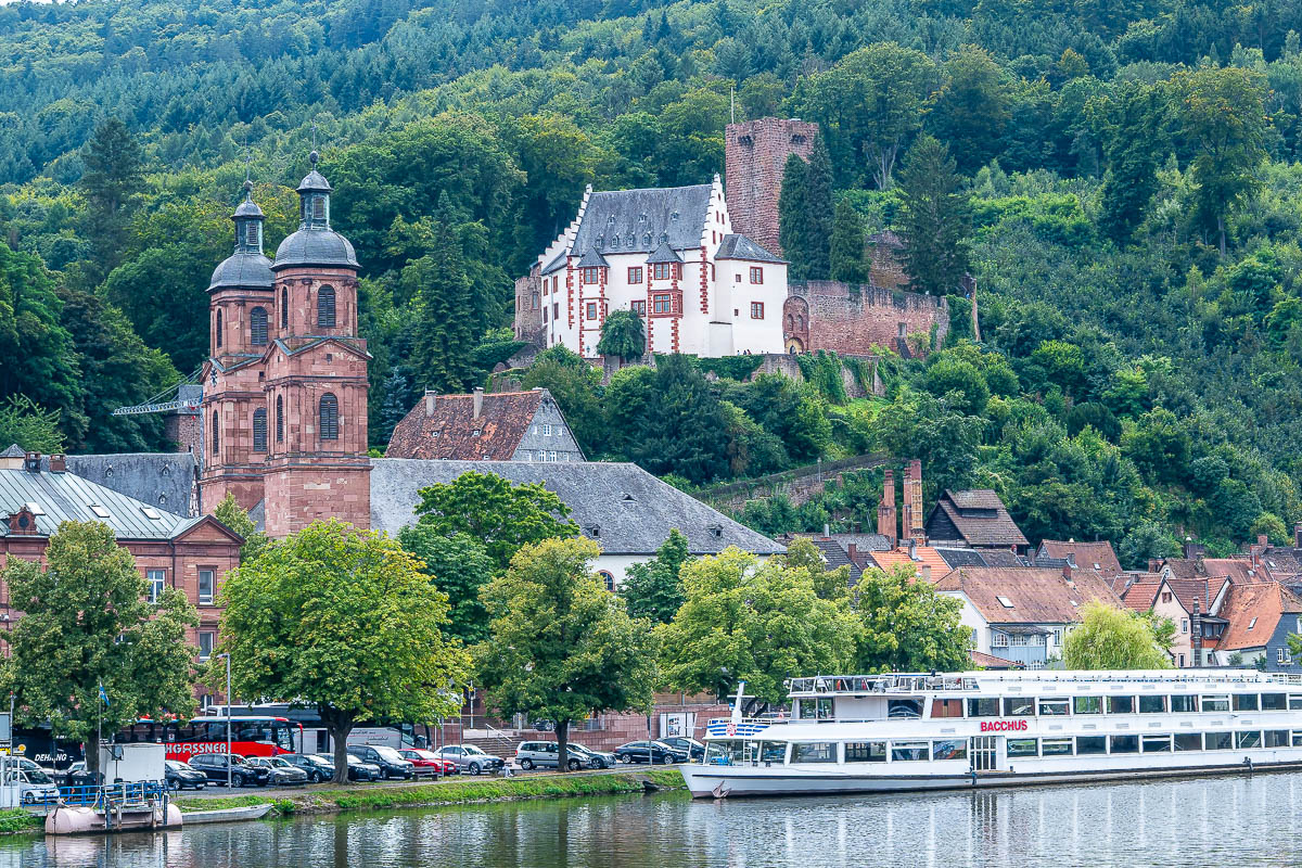 Miltenberg mit Miltenburg und Kirche St. Jakobus