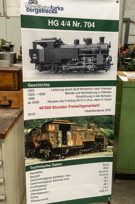 HJK_27894_20180616_105352 HG 4/4 Nr. 704 nach der Revision in Uzwil