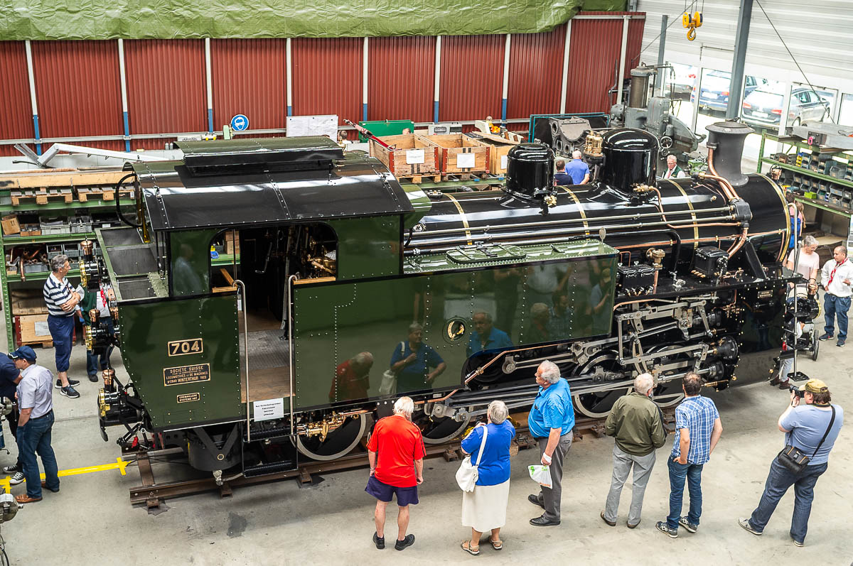 HJK_27914_20180616_110501 HG 4/4 Nr. 704 nach der Revision in Uzwil